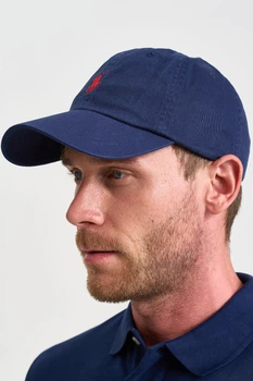 Синя бейсболка з символом Polo Ralph Lauren 6497