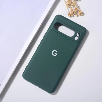 Чохол з лого "Google" з мікрофіброю Google Pixel 8Pro Зелений