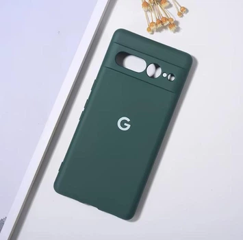 Чохол з лого "Google" з мікрофіброю Google Pixel 7Pro Зелений