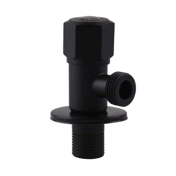 Кран кутовий кульовий Professional 1/2"X1/2" NV-QP888 BLACK
