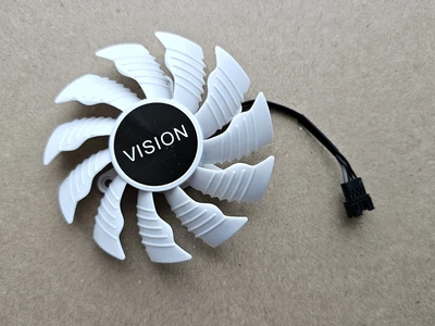Вентилятор кулер для видеокарты Gigabyte RTX 3070Ti 3080 Ti 3090 Vision Everflow 83 мм T129215SU (T128015SU GA92S2U PLA09215S12H) (№415.53)