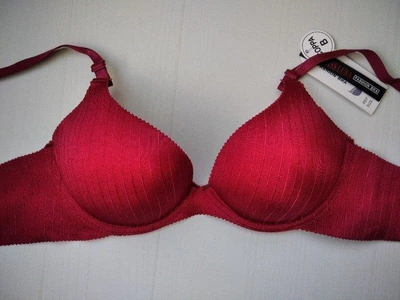 Бюстгальтер безшовний push up рука Адама Miss Luna 8506 розмір 85 В бордовий