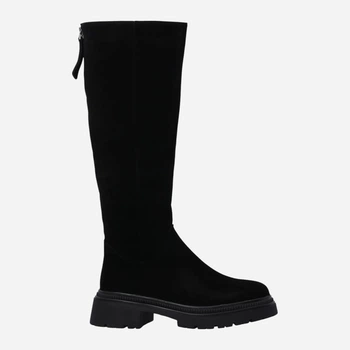 Zimowe kozaki damskie zamszowe VENEZIA G009SUBLOBZ006 39 (6UK) 25 cm Czarne (5906140348802)