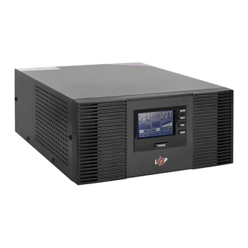 ДБЖ з правильною синусоїдою LPM-PSW-1500VA/1050W 12/220V 10/20A Logicpower 3406 (зовнішня батарея)