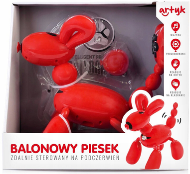 Собака на радиоуправлении Artyk Воздушный шар Toys For Boys Красная (5901811164811)