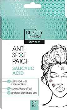 Патчі проти недоліків - Beauty Derm Anti-Spot Patch Salicylic Acid 24шт (1273953-138934)