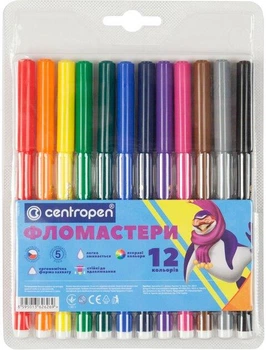 Фломастери Centropen 12 кольорів (7790 12)