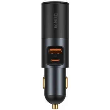 Автомобильное зарядное устройство Baseus Share Together 120W с Портом Прикуривателя QC4+ PD3.0 PPS (USB + Type-C)