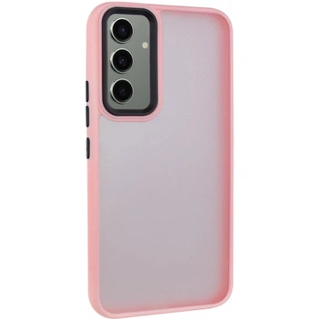 Чохол TPU+PC Lyon Frosted для Samsung Galaxy S25 / S24 Pink