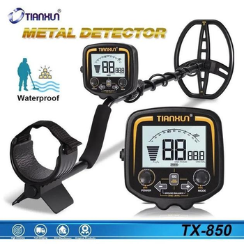 Металошукач Tianxun TX-850 професійний 19.23 кГц Чорний