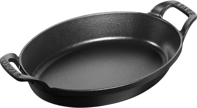 Форма Staub овальна чорна 24 см (3272343023238)