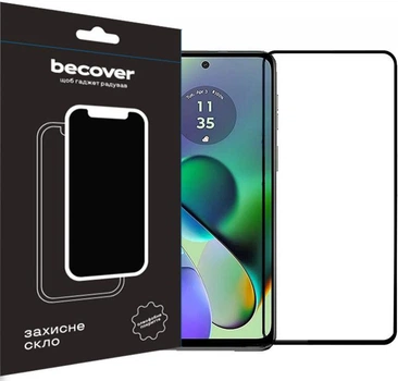 Захисне скло BeCover для Motorola Moto G54 / G54 Power Black (710107)