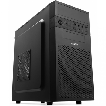 Корпус з БЖ Vinga CS112B Minitower Micro - ATX ATX з блоком живлення 400 Вт