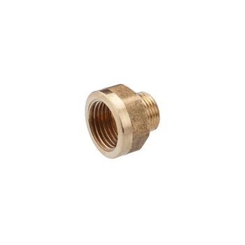 Футорка (перехідник) латунна LexLine 1/2"×3/8" ВН, PN10