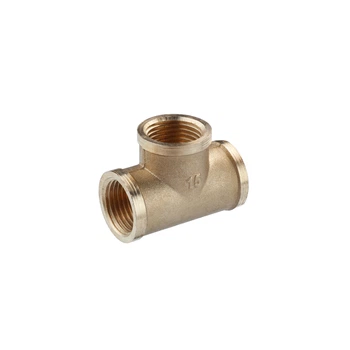 Трійник латунний LexLine 1/2" (В×В×В), PN10