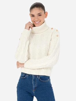 Светр в'язаний жіночий Pierre Cardin G022SZ0TK-000-1732721(krem) M Кремовий (8683856388397)