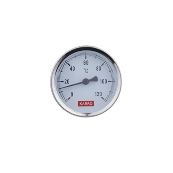 Термометр Karro 1/2" 63 мм 120°С KR-1039