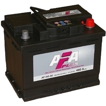Аккумулятор 56Ah-12v AFA 242х175х190 , R, EN480 AFA (556400048)