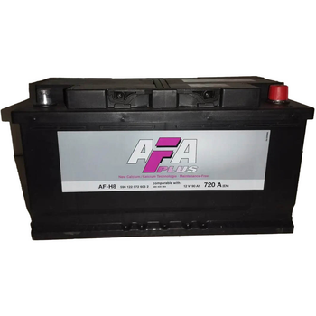 Аккумулятор 90Ah-12v AFA 353х175х190 , R, EN720 AFA (590122072)