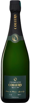 Шампанське Collery Blanc de Blancs Brut Grand Cru Champagne біле брют 0.75 л 12% (3770023657037)