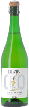 Безалкогольний ігристий напій Divin Sauvignon Blanc Sparkling білий 0.75 л 0% (3760189782131)