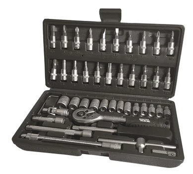 Набор инструментов 1/4" Mastertool 46 шт 4-14 мм, кейс (78-6046)