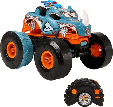 Монстр Трак трансформер Хот Вілс Hot Wheels Monster Trucks HW Transforming Rhinomite RC