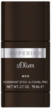 Dezodorant w sztyfcie s.Oliver Superior Men 75 ml (4011700858040)