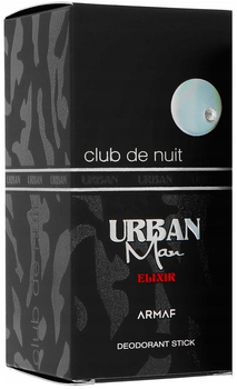 Dezodorant w sztyfcie Armaf Club de Nuit Urban Elixir 75 g (6294015167948)