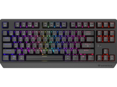 Клавіатура Genesis Thor 230 TKL Wireless Black RGB Outemu Silent Lemon (NKG-2108)
