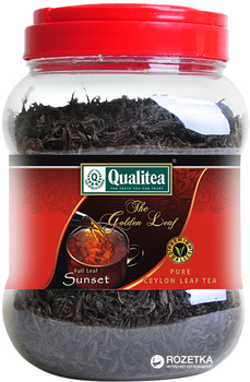 Чай черный Qualitea Цейлон Sunset Крупнолистовой 500 г (4791014004981)