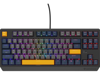 Клавіатура Genesis Thor 230 TKL Naval Blue Negative RGB Outemu Panda (NKG-2164)