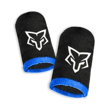 Напальчники Sarafox v1 Carbon Wasp Feelers игровые от пота для пабга игры на телефоне пубг pubg mobile 2 шт Черный с cиним