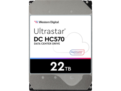 Жорсткий диск WD Ultrastar DC HC570 22 TB (WUH722222ALE6L4/0F48155)