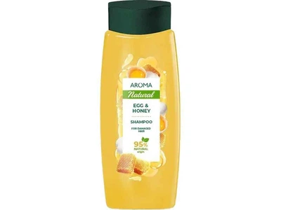 Шампунь AROMA 400мл Natural Яйце та мед