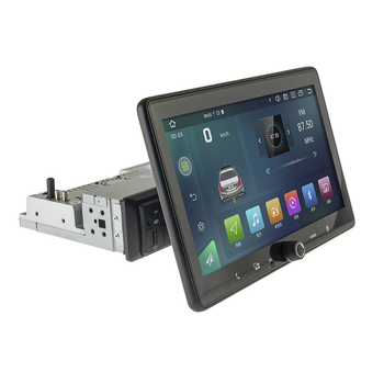 Автомагнітола 1DIN Cyclone P10-002, поворотний дисплей Q-LED 10,1" Android 13 DSP 4x64Gb GPS ANDROID AUTO / CARPLAY