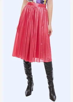 Юбка женская плиссе на поясе Pinko Розовая 14369 S (42-44)