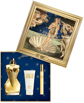 Zestaw dla kobiet Jean Paul Gaultier Divine Woda perfumowana 100 ml + Balsam do ciała 75 ml + Miniaturka Woda perfumowana 10 ml (8435415098908)