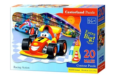 Пазлы MAXI Castorland "Гонки" 20 элементов 59 х 40 см С-02306