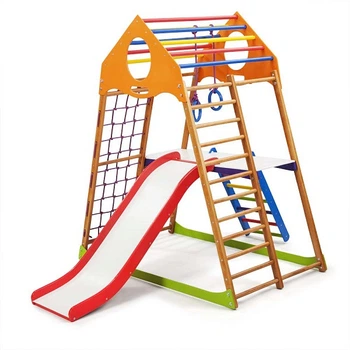 Детский спортивный уголок для дома "KindWood Plus 2" SportBaby