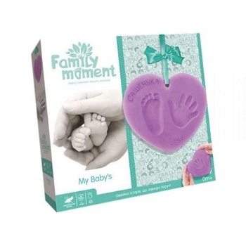 Гипсовый оттиск Danko Toys Family Moment (укр) FMM-01-01U