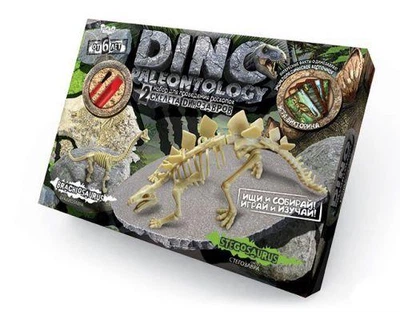 Набір для проведення розкопок Danko Toys Dino Paleontology Стегозавр (рус) DP-01-01