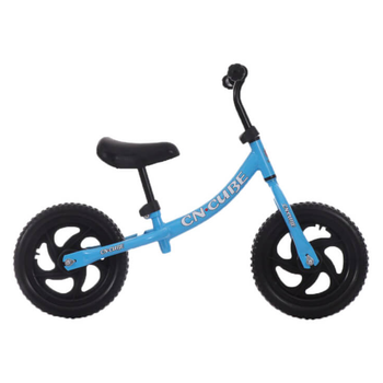 Детский беговел 10" Kidigo модель LX W голубой
