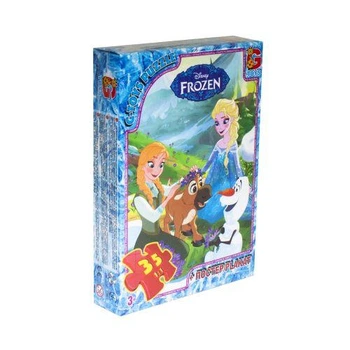 Пазлы G-Toys "Холодное сердце" 35 элементов + постер 21 х 30 см FR008