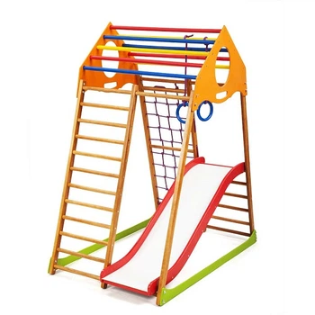 Детский спортивный уголок для дома "KindWood Plus 1" SportBaby