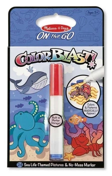 Чарівна розмальовка з маркером ColorBlast "Морське життя" Melissa & Doug MD5358