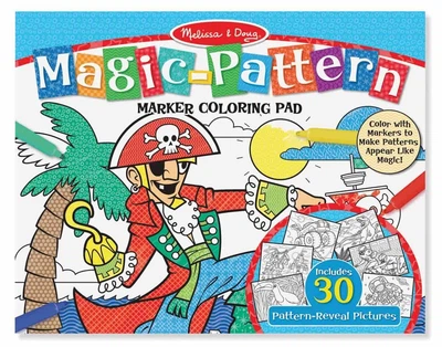 Раскраска с бархатной бумагой и маркерами Magic Velvet Melissa & Doug «Бабочки» MD9431