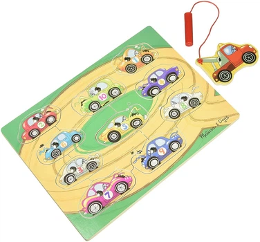 Магнитный пазл Melissa&Doug "Тягач" 11 элементов 30 х 21 см MD3777
