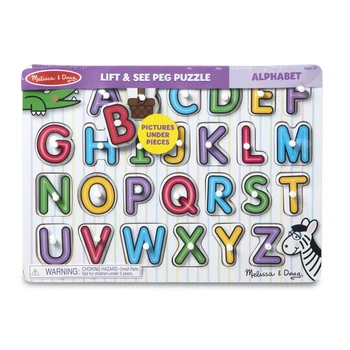 Деревянная рамка-вкладыш Melissa&Doug "Английский алфавит" MD23272
