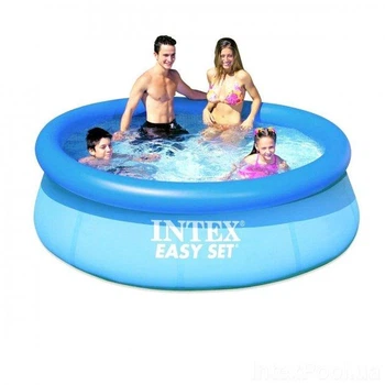 Наливний басейн Intex Easy Set 244х76см, об'єм 2420л 28110